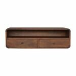 Forma Floating Open Console — Chestnut — product photograph