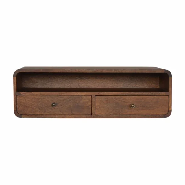 Forma Floating Open Console — Chestnut — alternate view