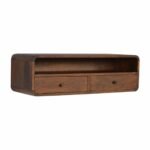 Forma Floating Open Console — Chestnut — product photograph