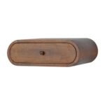 Lina Wall-Mounted Round Bedside — Chestnut — product photograph