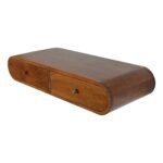 Lunden Floating Console — Chestnut — product photograph