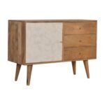 Acadia Carved Sideboard — Chalk — product photograph