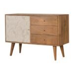 Acadia Carved Sideboard — Chalk — product photograph