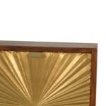 Mila Gold Bedside — Chestnut — product photograph