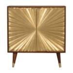 Mila Gold Cabinet — Chestnut — product photograph