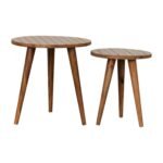 Nord Nesting Stools — Set of Two — product photograph