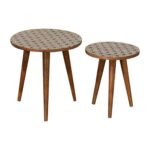 Nord Nesting Stools — Set of Two — product photograph