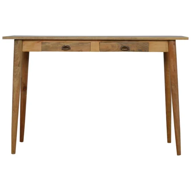 Nord Two-Drawer Writing Desk — alternate view