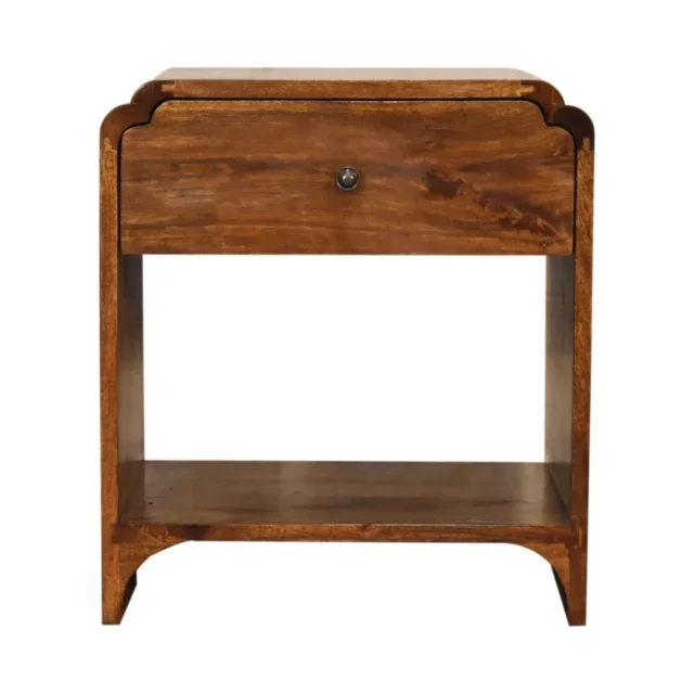 Norr Bedside — Chestnut · 45 × 50 cm — alternate view