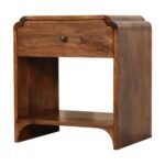 Norr Bedside — Chestnut · 45 × 50 cm — product photograph