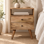 Forma Classic Bedside — Natural — styled interior