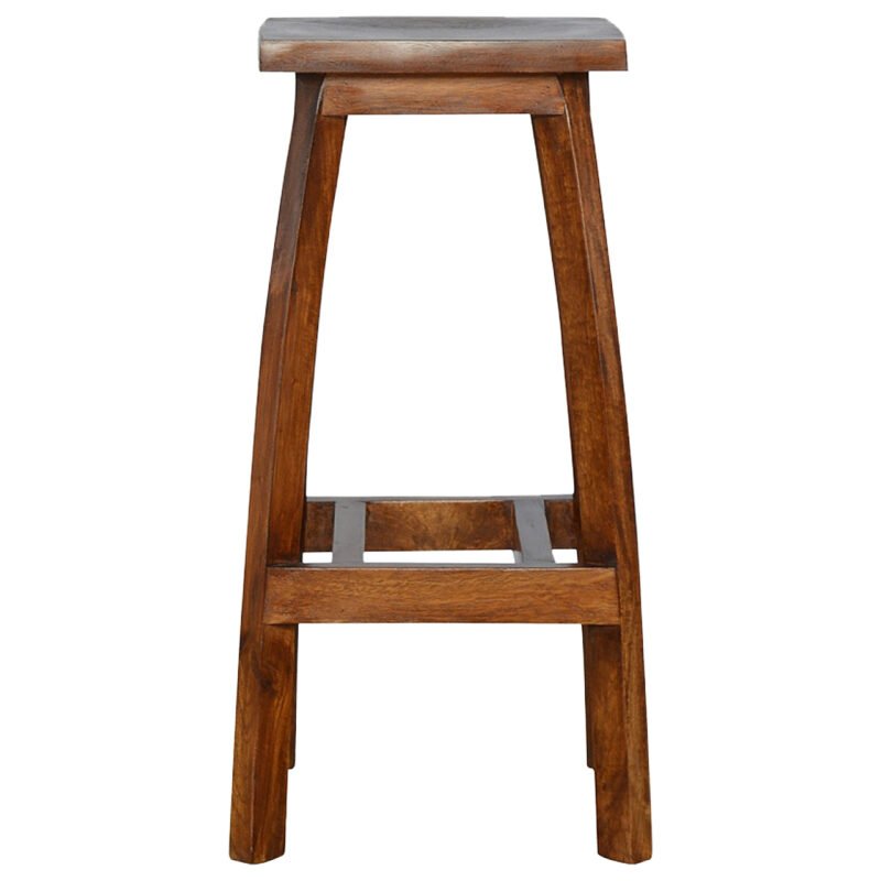 Nord Solid Wood Bar Stool — alternate view