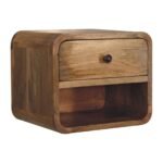 Forma Petite Floating Open Bedside — Natural — product photograph