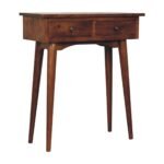 Forma Petite Hallway Console — Chestnut — product photograph