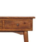 Forma Petite Hallway Console — Chestnut — product photograph