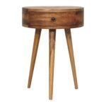 Forma Petite Circular Shape Bedside — Natural — product photograph