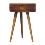 Forma Petite Circular Shape Bedside — Natural — product photograph