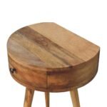 Forma Petite Circular Shape Bedside — Natural — product photograph