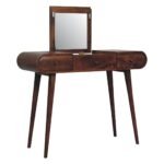 Forma Mirror Dressing Table — Chestnut — product photograph