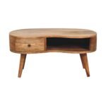Forma Wave Coffee Table — Natural — product photograph