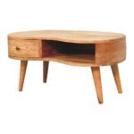 Forma Wave Coffee Table — Natural — product photograph