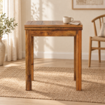 Nord Compact Butterfly Dining Table in a warm dining interior