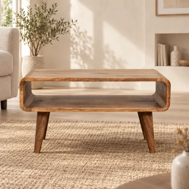 Forma Open Media Unit — Natural — styled interior