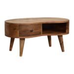 Forma Petite Wave Coffee Table — Natural — product photograph