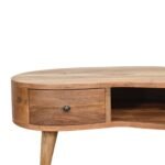 Forma Petite Wave Coffee Table — Natural — product photograph