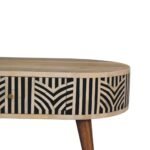 Edda Bone Inlay Coffee Table — Natural — product photograph