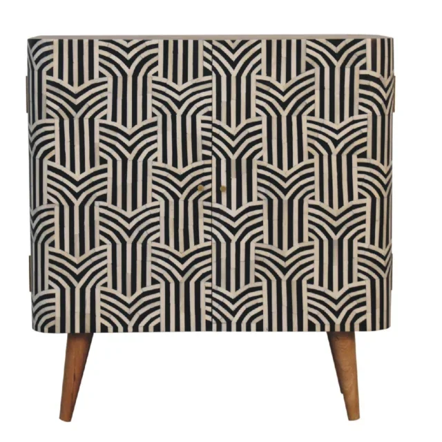Edda Bone Inlay Cabinet — Natural — alternate view
