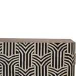 Edda Bone Inlay Cabinet — Natural — product photograph