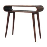 Amaya Slim Console — Chestnut — product photograph