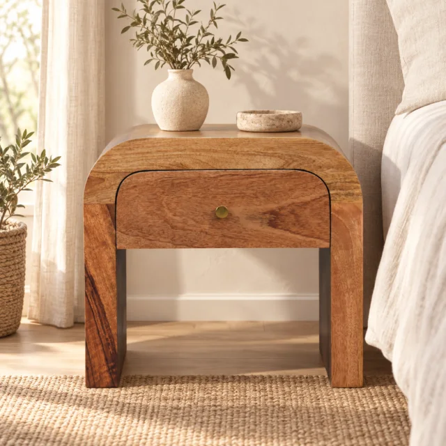 Darcy Bedside — styled interior