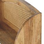 Larissa Rattan Wall Shelf — product photograph