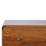 Lina Curved Chest — Chestnut — product photograph