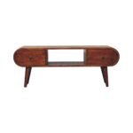Lunden Media Unit — Chestnut — product photograph