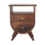 Forma Split Bedside — Chestnut — product photograph