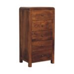 Aspen Five-Drawer Tallboy — product photograph