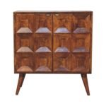 Quad Cabinet — Chestnut — product photograph