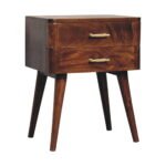 Nord T-Bar Bedside — Chestnut — product photograph