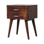 Nord T-Bar Bedside — Chestnut — product photograph