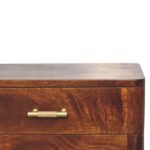 Nord T-Bar Bedside — Chestnut — product photograph