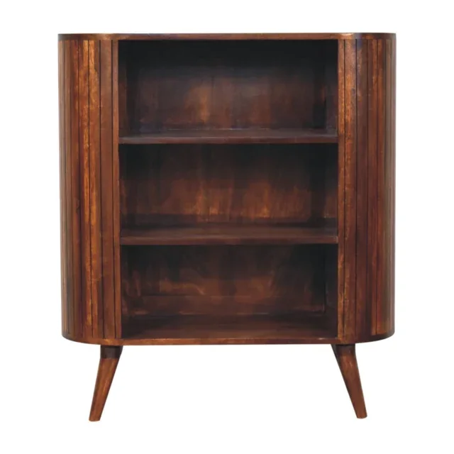 Cortez Open Cabinet — Chestnut — alternate view