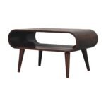 Walden Open Walnut Coffee Table — California Walnut — product photograph