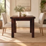 Nord Butterfly Extending Dining Table — Walnut — styled interior