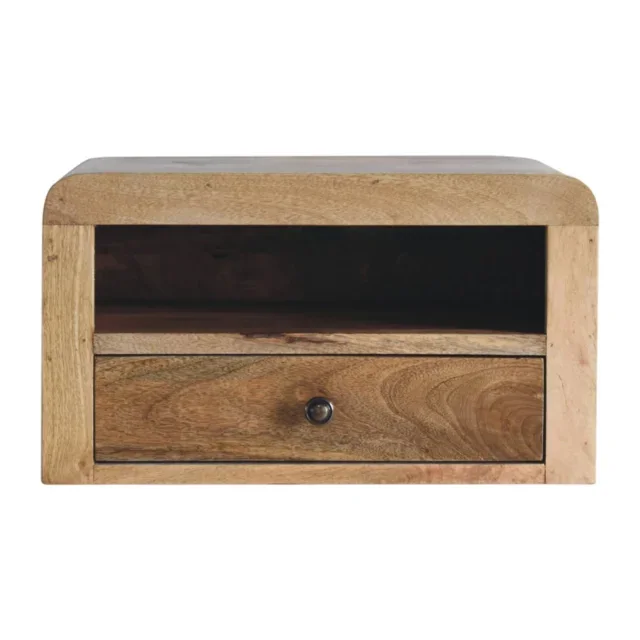 Forma Chunky Floating Bedside — Natural — alternate view