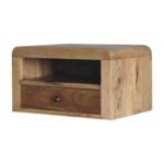 Forma Chunky Floating Bedside — Natural — product photograph