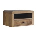 Forma Chunky Floating Bedside — Natural — product photograph