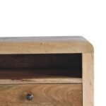 Forma Chunky Floating Bedside — Natural — product photograph